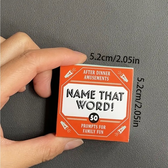 New Name That Word Interactive Game -  Orange. Prompts for Family Fun - Picture 5 of 5